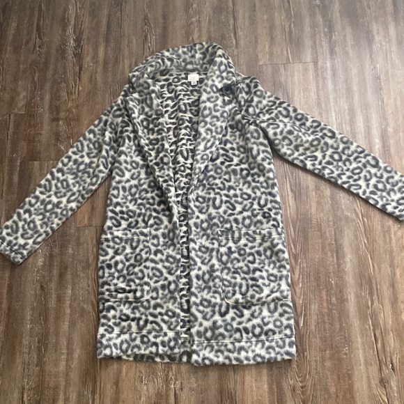 a new day Jackets & Blazers - A New Day Leopard Print Coat
